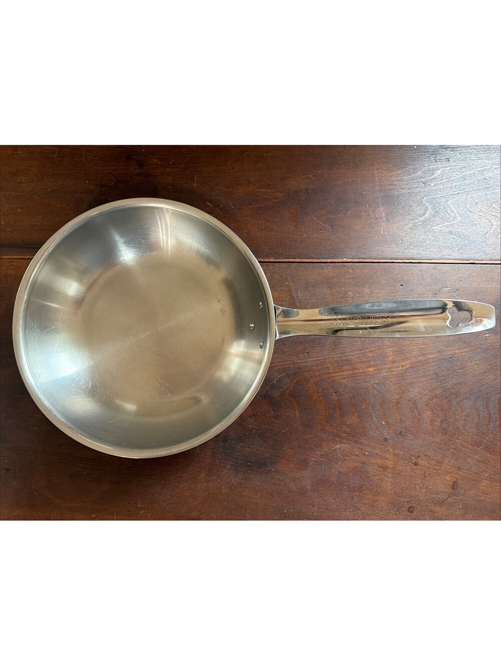 VTG Advertising Land O Lakes Jet O Matic 7.5” Stainless Steel Frying Pan USA